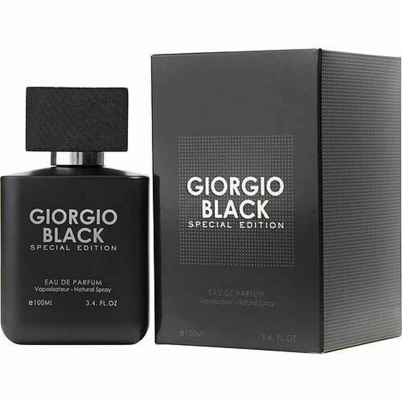 Giorgio Men's Black Special Edition EDP Spray 3.4 oz Fragrances