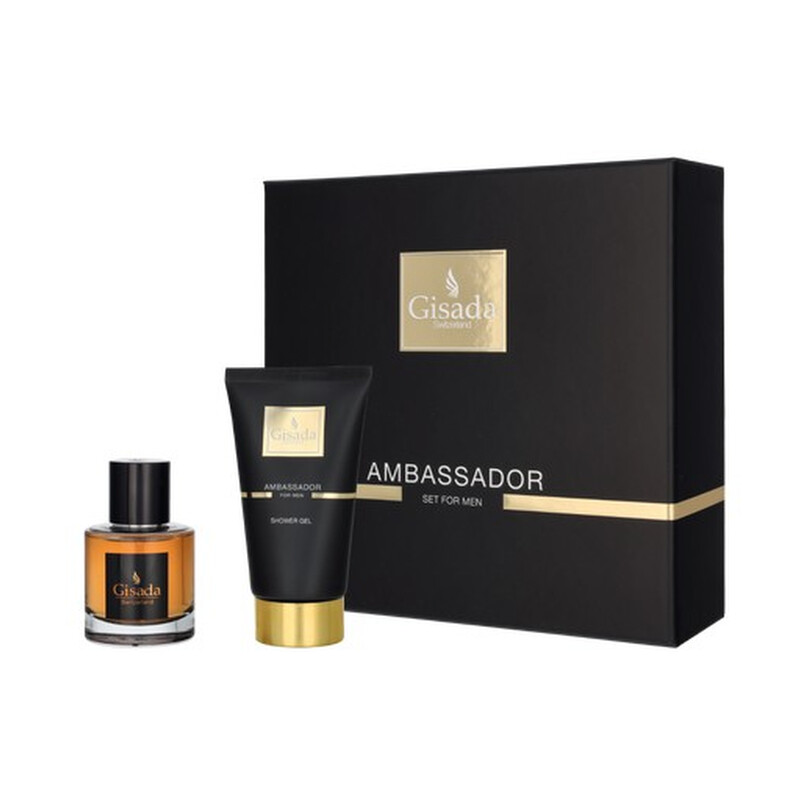 Gisada Men's Ambassador Gift Set Fragrances 7640164030609