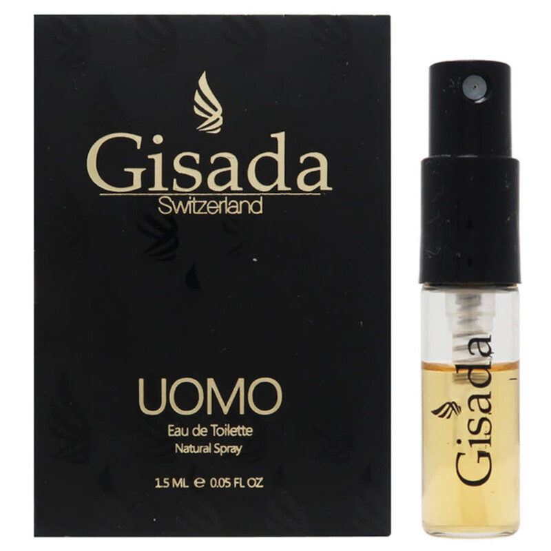 Gisada Men's Uomo EDT Spray 0.05 oz Fragrances 7640164030036