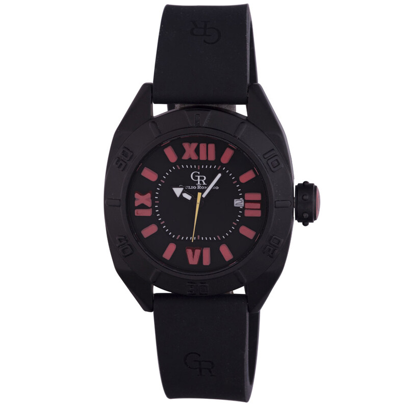 Giulio Romano Termoli Black Aluminum Men's Watch GR-6000-14-004