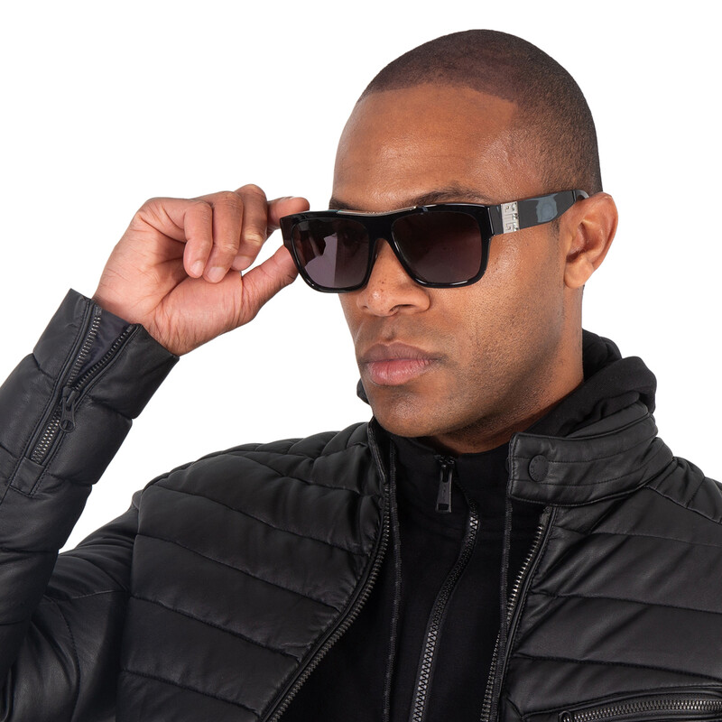 Givenchy Dark Grey Square Unisex Sunglasses GV40006U 01A 58