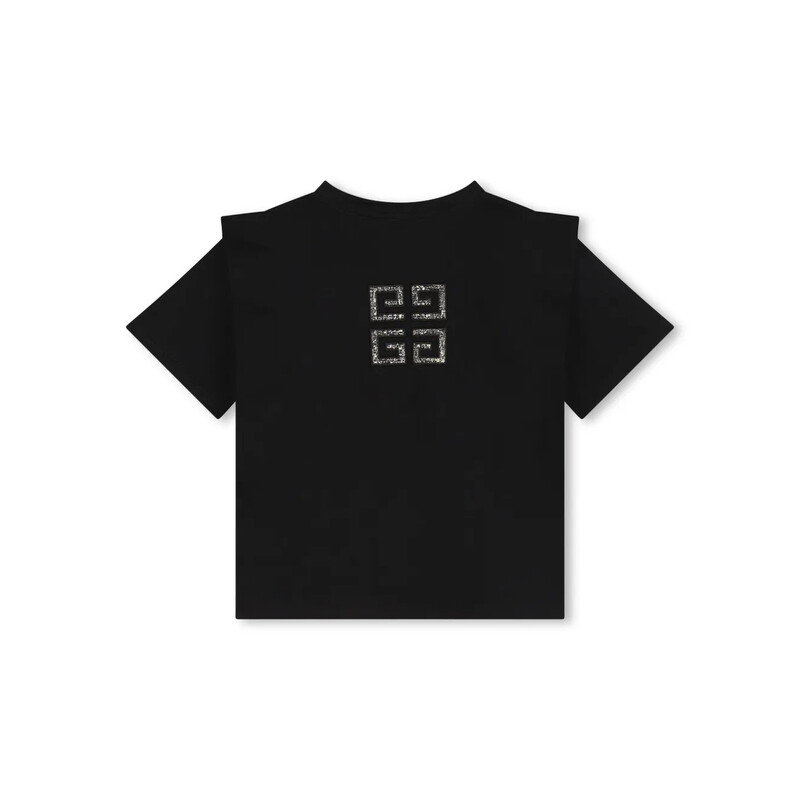 Givenchy Girls 4G-Embellished Cotton Jersey T-Shirt, Size 10Y