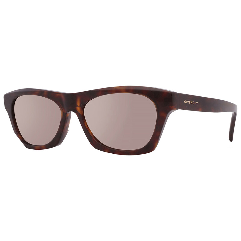 Givenchy Grey Mirror Square Men's Sunglasses GV40026U 52C 55