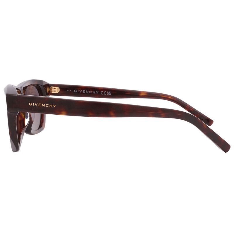 Givenchy Grey Mirror Square Men's Sunglasses GV40026U 52C 55