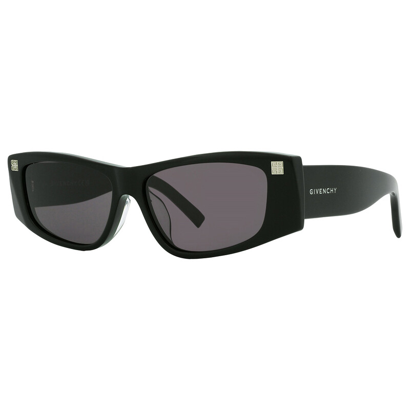 Givenchy Grey Rectangular Ladies Sunglasses GV40048F 01A 56