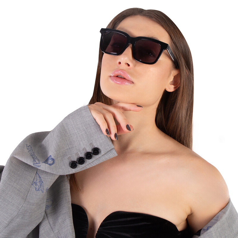 Givenchy Grey Square Unisex Sunglasses GV40084F 01A 53