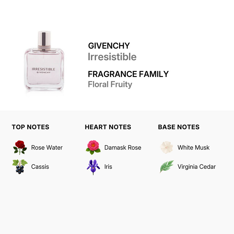 Givenchy Ladies Irresistible EDT Spray 1.7 oz Fragrances