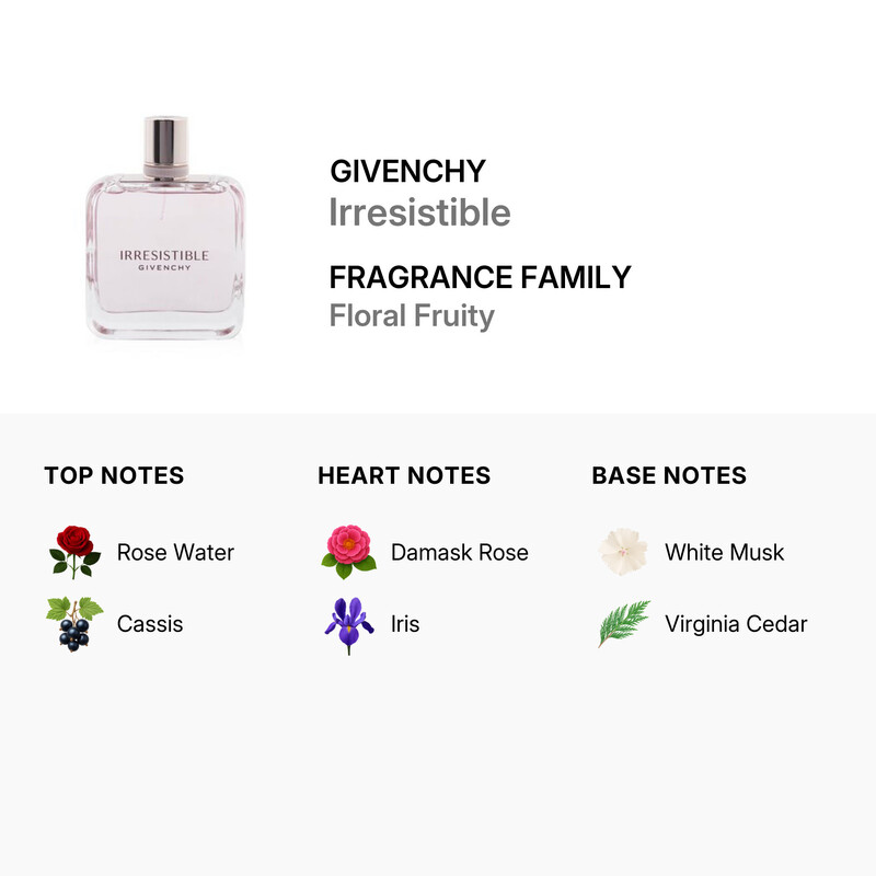 Givenchy Ladies Irresistible EDT Spray 2.7 oz Fragrances