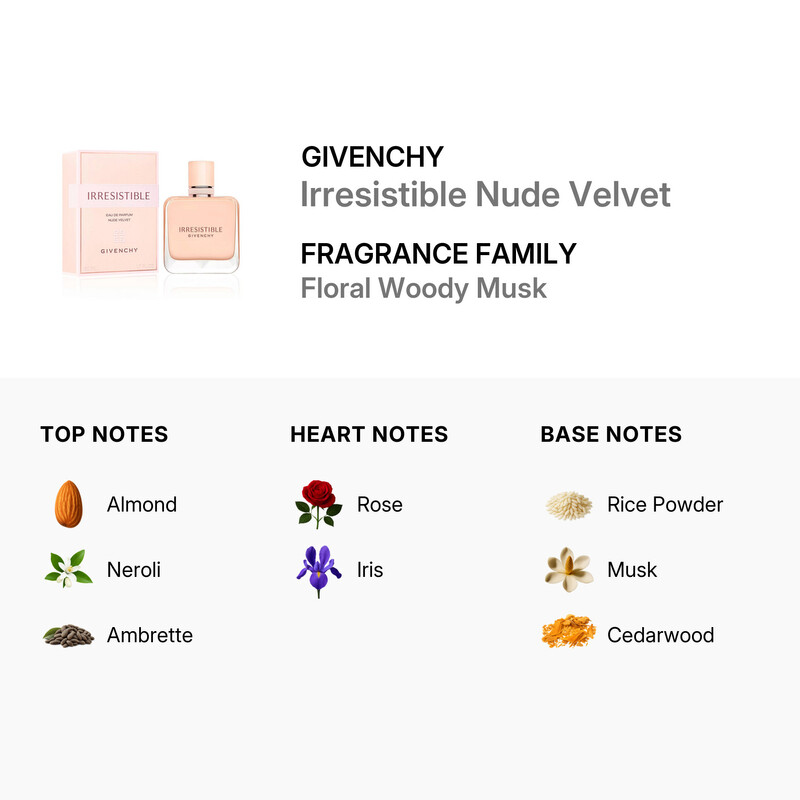 Givenchy Ladies Irresistible Nude Velvet EDP Spray 1.7 oz