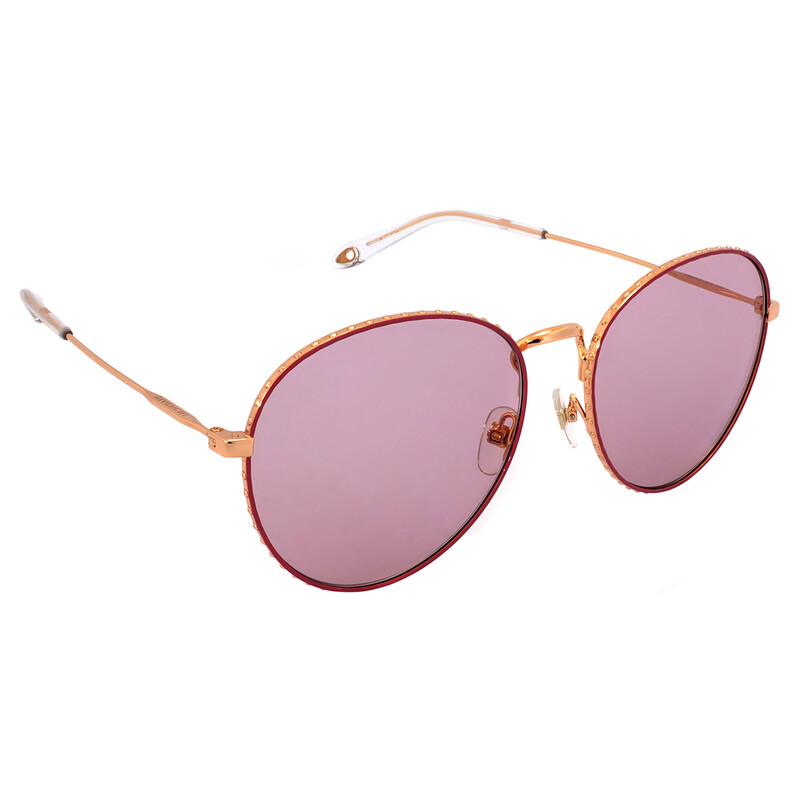 Givenchy Violet Mirror Round Ladies Sunglasses GV 7089/S  display picture 1