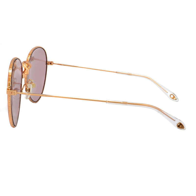 Givenchy Gold Frame Round Mirrored Sunglasses Givenchy Women main image 2