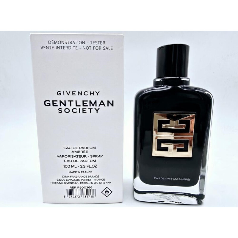 Givenchy Men's Gentleman Society Ambree EDP Spray 3.4 oz (Tester