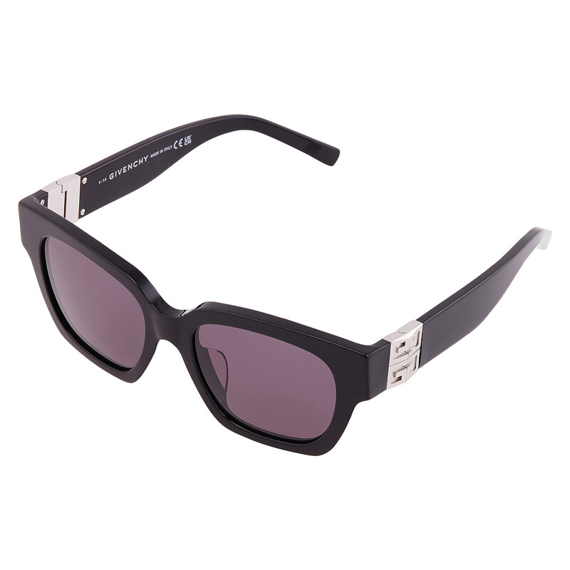 Givenchy Smoke Square Ladies Sunglasses GV40083F 01A 53