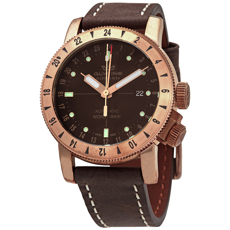 Glycine Airman Automatic Brown Dial Men's Watch