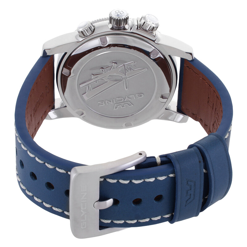 NWT Glycine Airman Contemporary GMT Quartz Blue Dial Men\'s Watch Glycine Airman Contemporary GMT Quartz Blue Dial Men main image 2