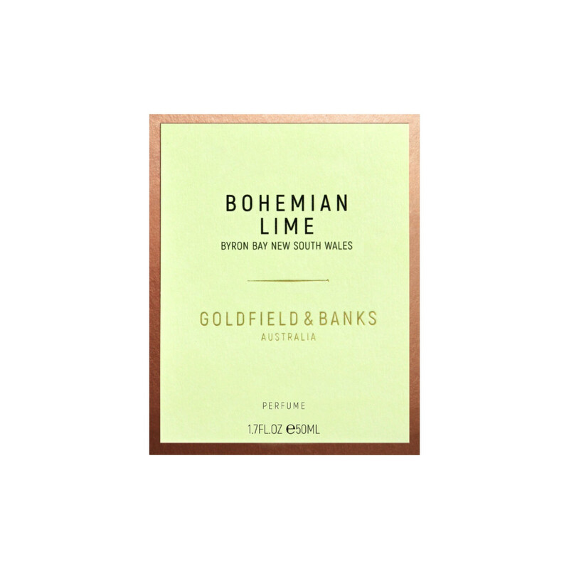 Goldfield And Banks Bohemian Lime Perfume Concentrate Spray 50ML