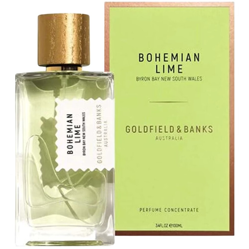 Goldfield And Banks Unisex Bohemian Lime Parfum Concentrate Spray