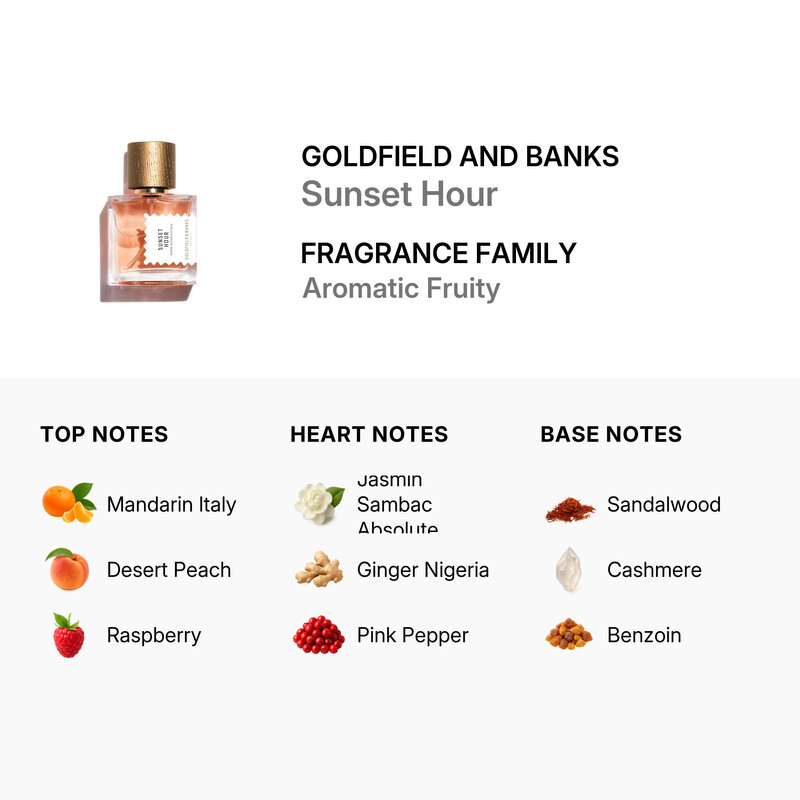 Goldfield & Banks サンセットアワー　50ml サンセット アワー – NOSE SHOP