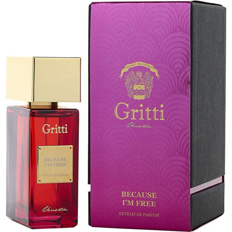 Gritti Because I'm Free Extrait de Parfum Spray 3.4 oz Fragrance