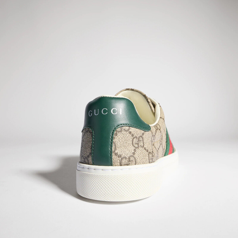 Gucci Gucci Ace Sneaker With Web, Brand Size 40 (US Size 10
