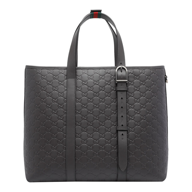 Gucci Big Gg Emblem Shopping Bag 850218AAFOK1342 - Handbags - Jomashop