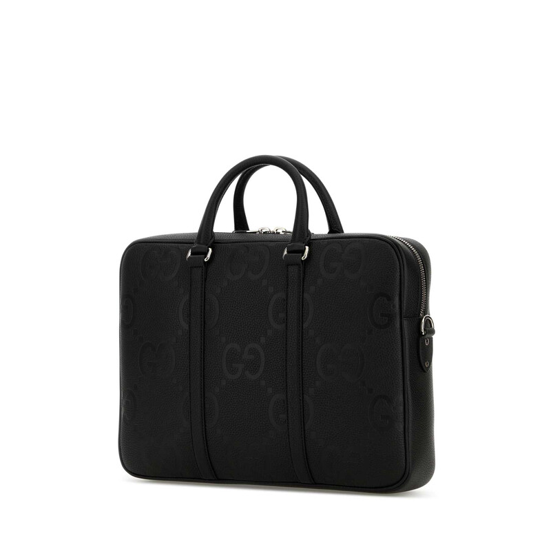 4591 GUCCI グッチ ビジネスバッグ スエード レザー ブラック GUCCI グッチ ビジネスバッグ – Trip