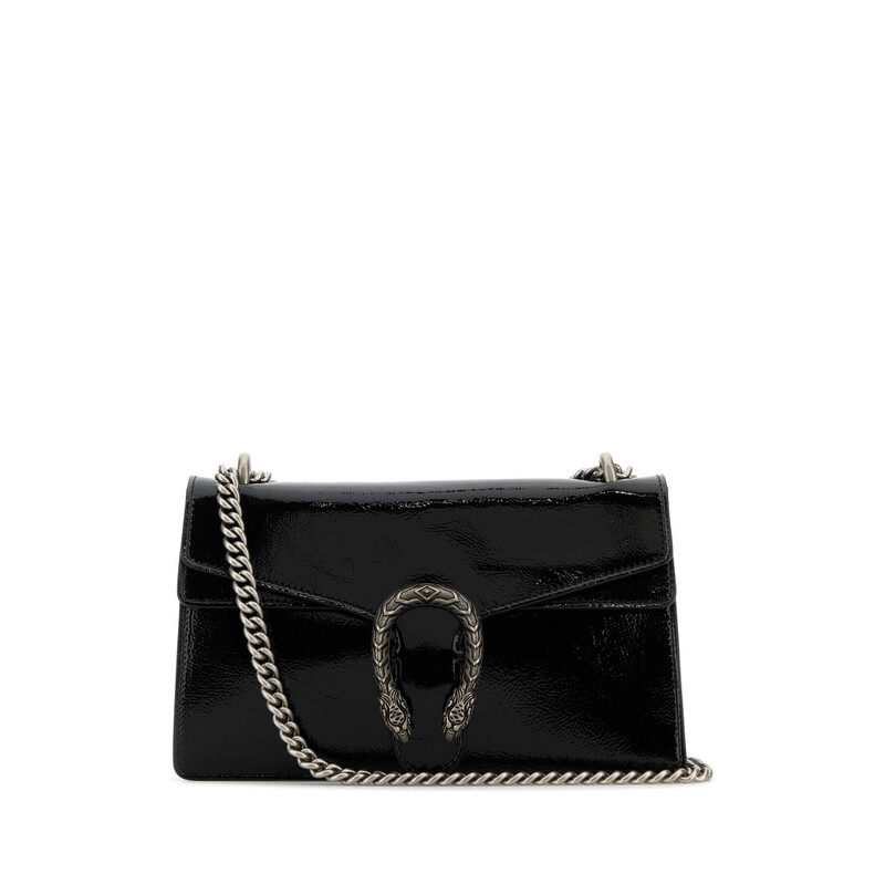 GUCCIバック Gucci Black Leather Small Dionysus Shoulder Bag 795005 0AAA6 1000