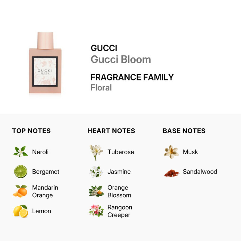 Gucci - Bloom Eau De Toilette Spray 50ml / 1.6oz 3616302514281