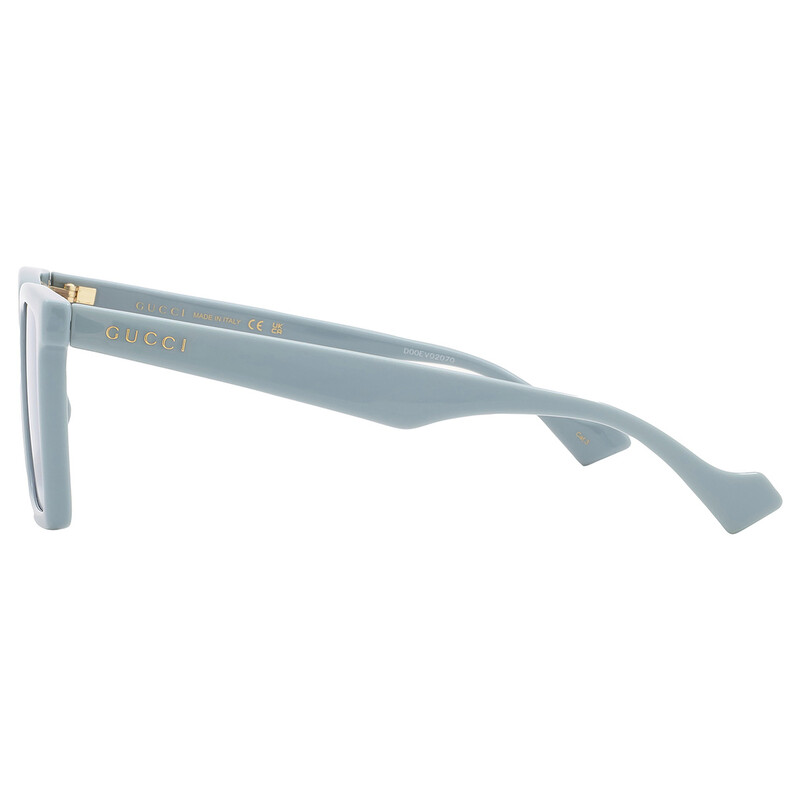 Gucci Blue Logo Square Men's Sunglasses GG1540S 003 55