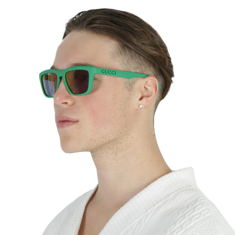 Gucci Blue Logo Square Men display picture 1