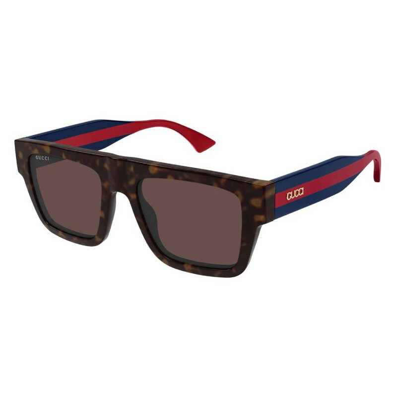 Gucci Brown Browline Men's Sunglasses GG1868S 002 53 889652531328