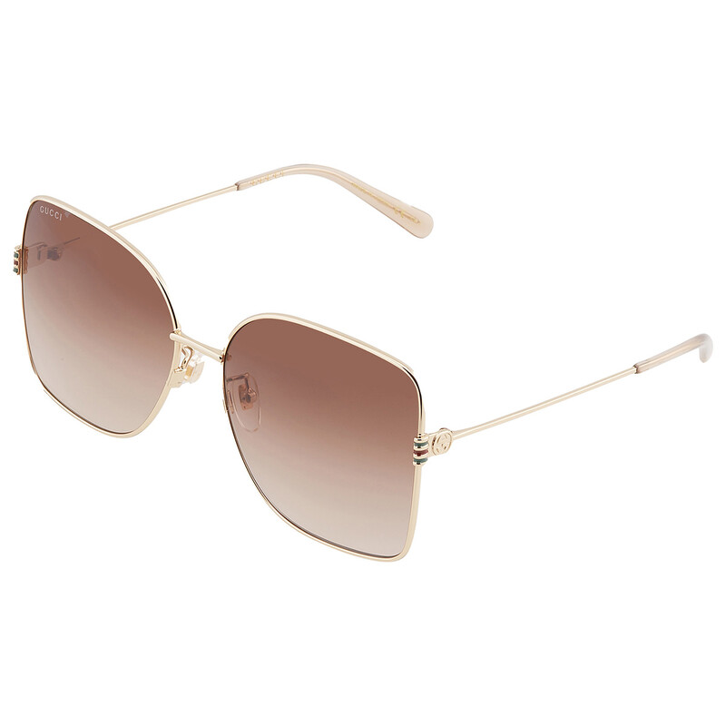 Gucci Brown Butterfly Ladies Sunglasses GG1282SA 003 62  display picture 1