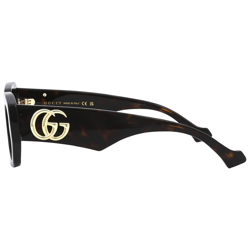 Gucci Brown Geometric Ladies Sunglasses GG1421S 002 51