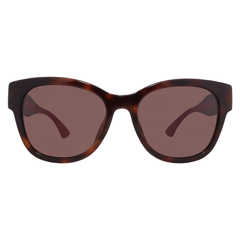 Gucci Brown Oval Ladies Sunglasses GG1866SK 002 56 889652525150