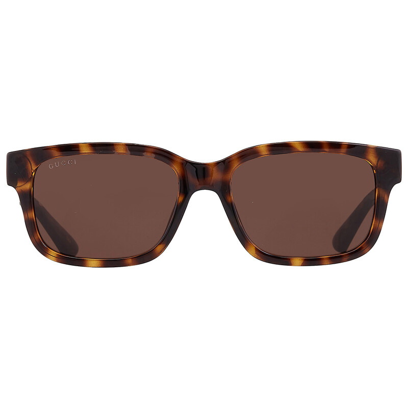 Gucci Brown Rectangular Men's Sunglasses GG1583S 002 56
