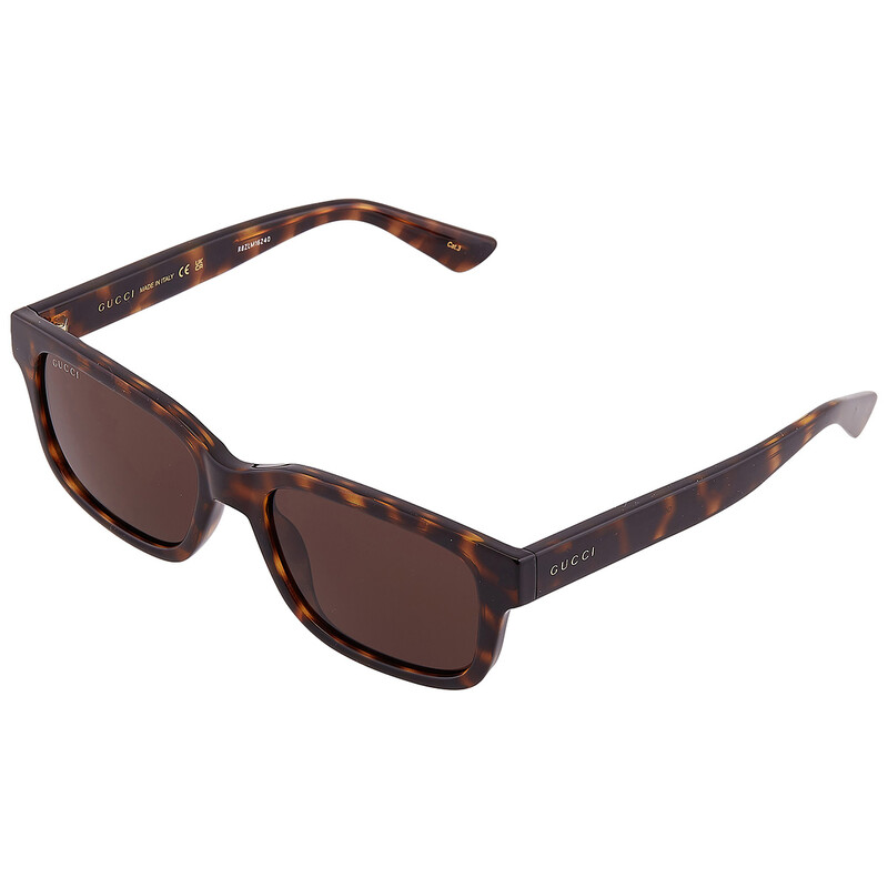 Gucci Brown Rectangular Men's Sunglasses GG1583S 002 56