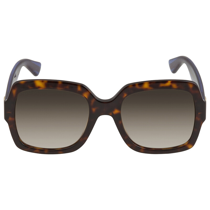 Gucci Brown Square Ladies Sunglasses GG0036SN 004 54 889652385594 