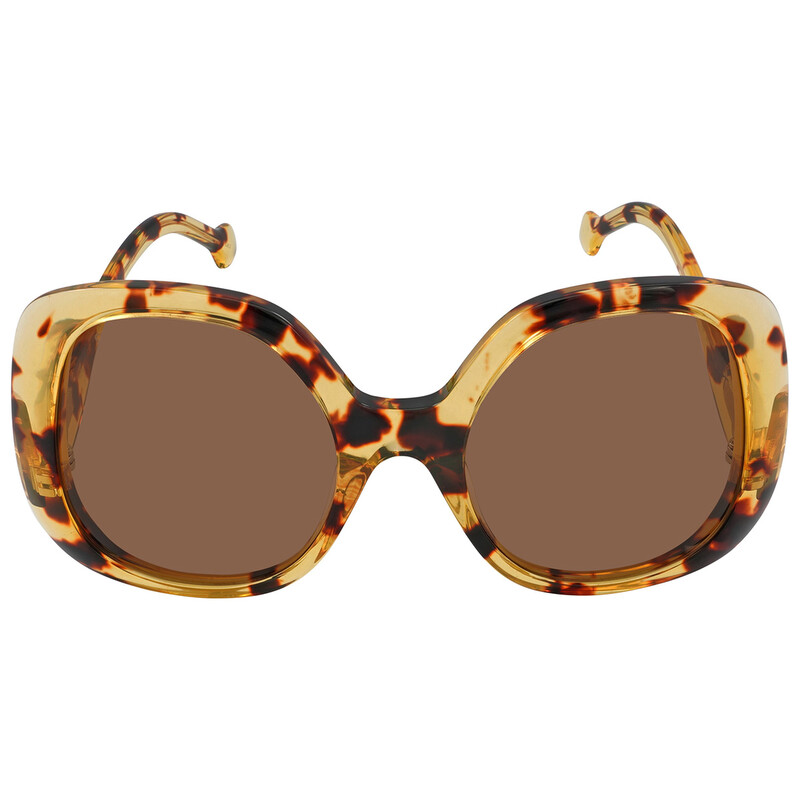 Gucci Brown Square Ladies Sunglasses GG1235S 002 55 889652393582