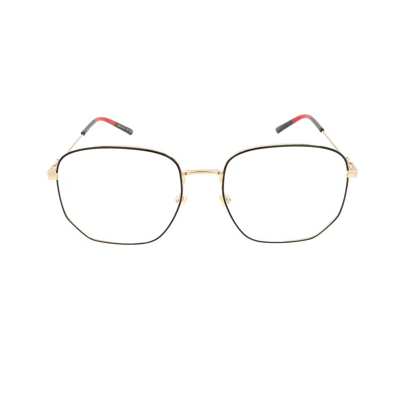 Gucci Geometric Ladies Eyeglasses Glasses Frames Only | GG0396O | AS/IS - FLAWED Gucci GG0396O Designer Fashion Eyeglasses Stylish Metal  main image 4