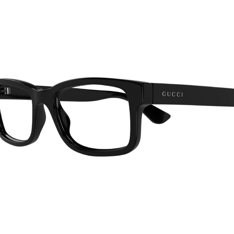Gucci Demo Rectangular Men's Eyeglasses GG1717O 001 54