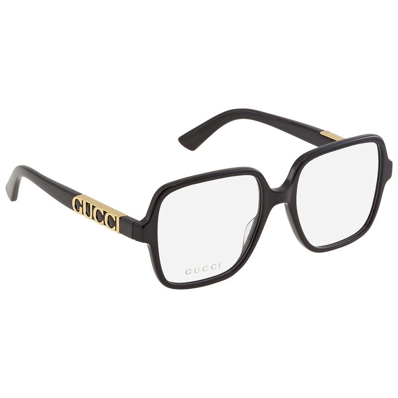 Gucci Demo Square Ladies Eyeglasses GG1193O 001 56 889652393766