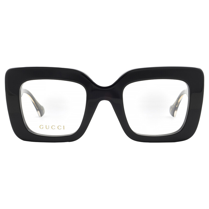 Gucci Demo Square Ladies Eyeglasses GG1554O 001 49 889652469560