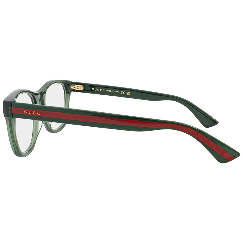 Authentic Gucci GG0004ON Eyeglass Frame Green 011 53-19-145 With Case Flaw Gucci GG0004ON Green Eyeglasses Frames 53mm 19mm 145mm - 011  main image 2