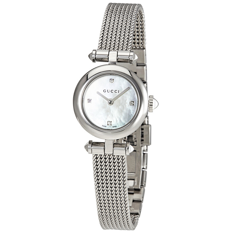 Gucci Diamantissima Stainless Steel Ladies Watch YA141512