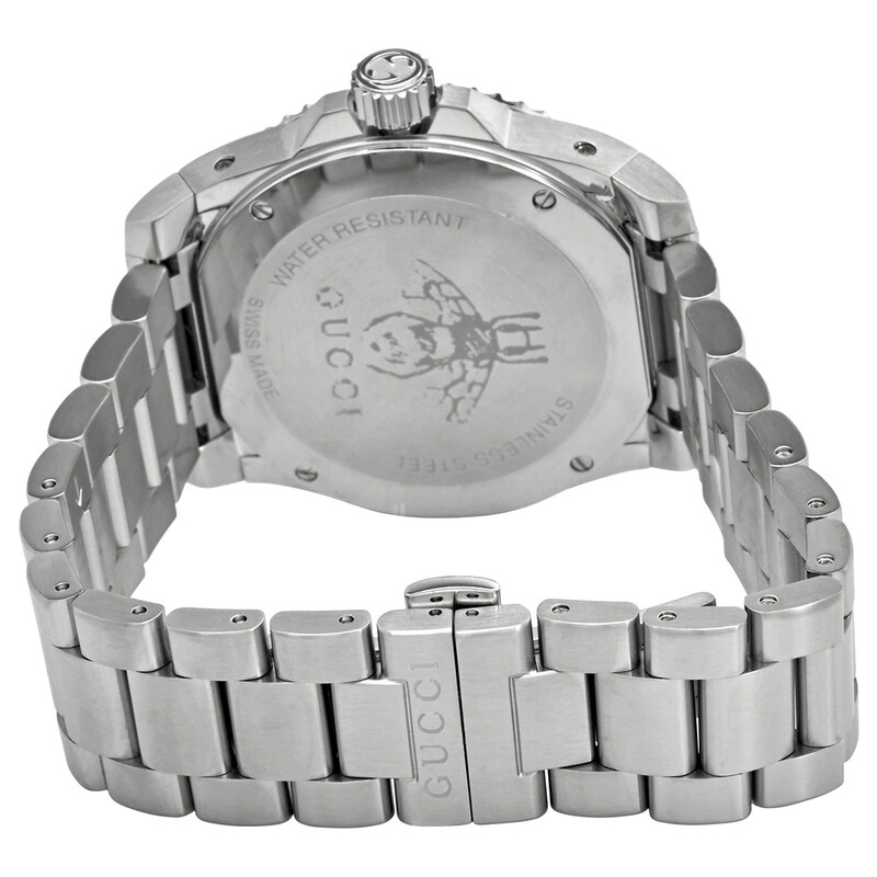 Gucci Dive Quartz Silver Dial Men's Watch YA136336 731903487543