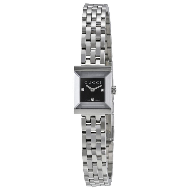 GUCCI レディース 腕時計 Gucci G-Frame Diamond Dial Ladies Watch YA128507 731903312487