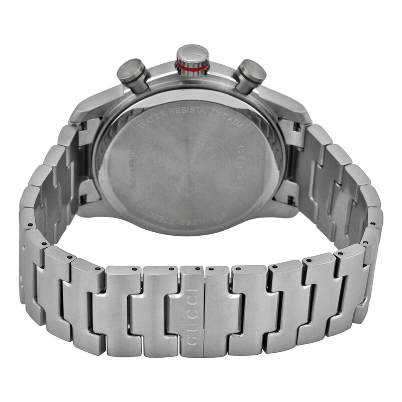 Gucci G-timeless Grey Dial Stainless Steel Men's Watch YA126238