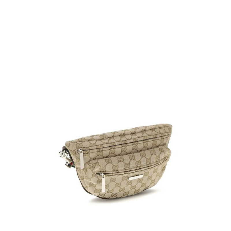 ボブGucci GGロゴ ショルダーバッグ ベージュ Gucci GG Canvas Logo-Print Shoulder Bag — Beige