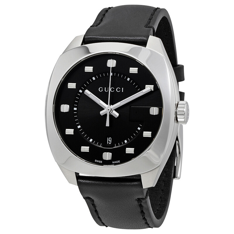 Gucci GG2570 Black Dial Men's Watch YA142307 731903382428