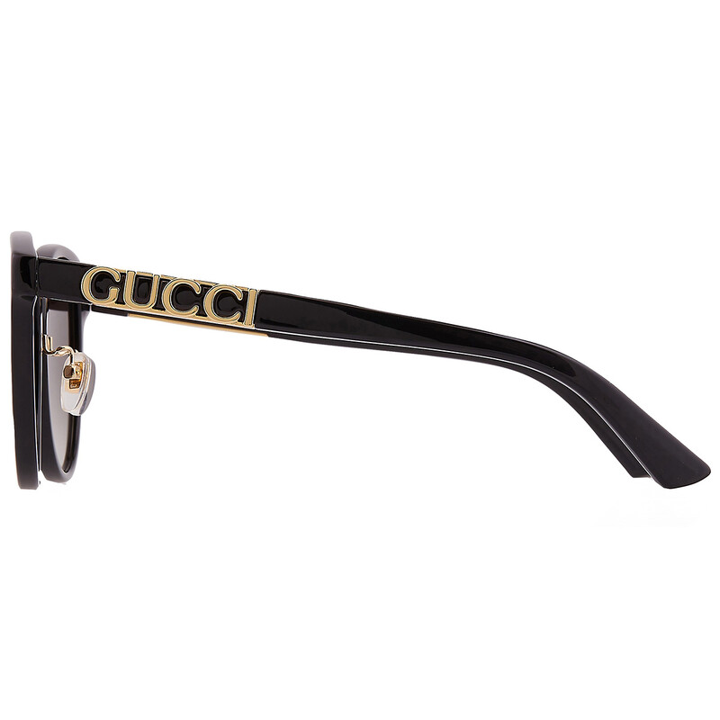 Gucci Gradient Grey Oval Ladies Sunglasses GG1191SK 001 56